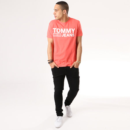 Tommy Hilfiger - Tee Shirt Essential Logo 4528 Rose