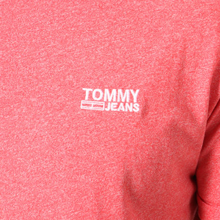 Tommy Hilfiger - Tee Shirt Modern Jaspe 4559 Rouge Chiné
