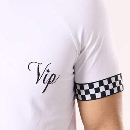 VIP Clothing - Tee Shirt Oversize 1753 Blanc Noir