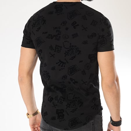 Frilivin - Tee Shirt Oversize 7241 Noir