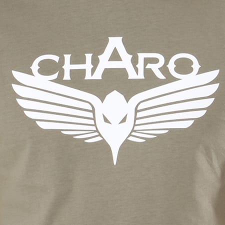 Charo - Tee Shirt Varsity Vert Kaki