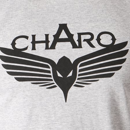 Charo - Tee Shirt Thief Gris Chiné