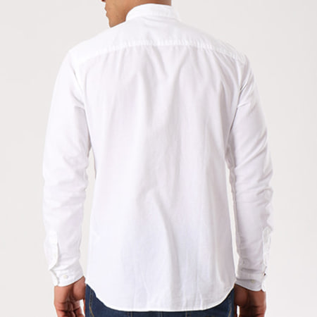 Jack And Jones - Chemise Manches Longues Summer Blanc