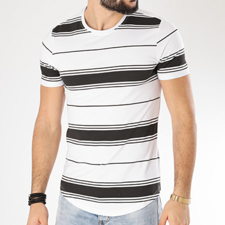 Berry Denim - Tee Shirt Oversize TST021 Blanc Noir