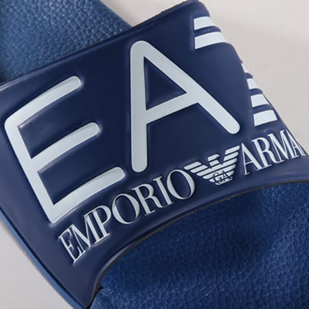EA7 Emporio Armani - Claquettes Sea Worl Visibility 905012-8P215 Bleu Roi