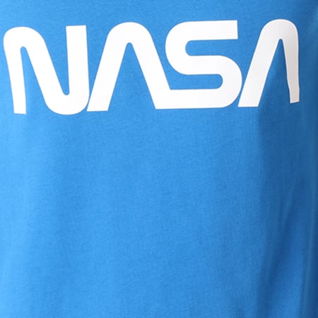 NASA - Débardeur Worm Logo Bleu Roi