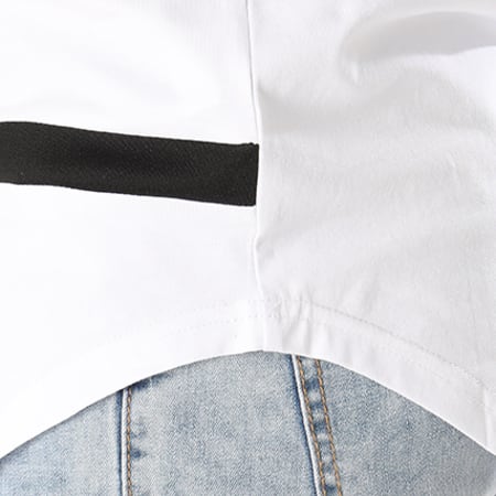 MTX - Tee Shirt Oversize C3301 Blanc Noir
