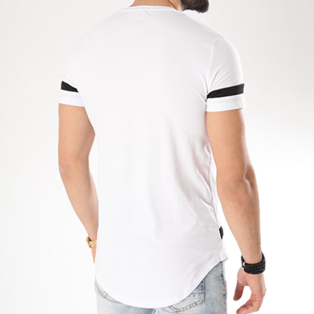 MTX - Tee Shirt Oversize C3301 Blanc Noir