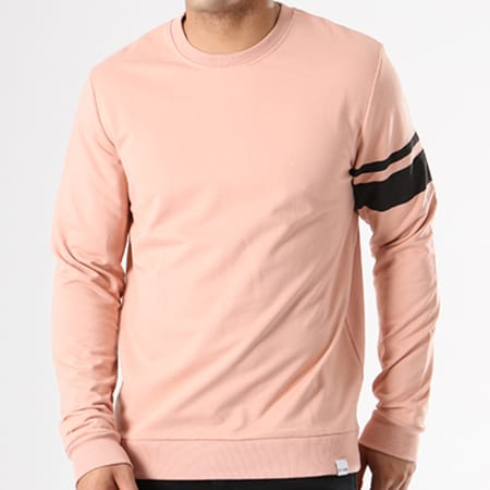 Only And Sons - Sweat Crewneck Stripe Rose Pale