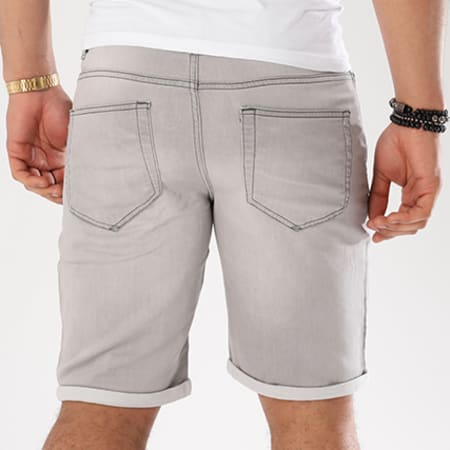 Only And Sons - Short Jean Bull Gris