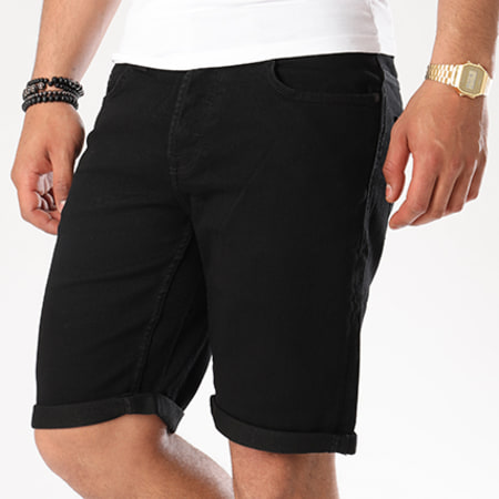 Only And Sons - Short Jean Ply 9316 Noir