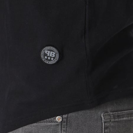 Paname Brothers - Tee Shirt Oversize Taxa Gris Dégradé Noir