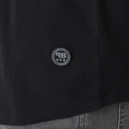 Paname Brothers - Tee Shirt Oversize Taxa Ecru Dégradé Noir