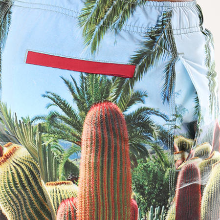 Pullin - Short De Bain Cactus Vert