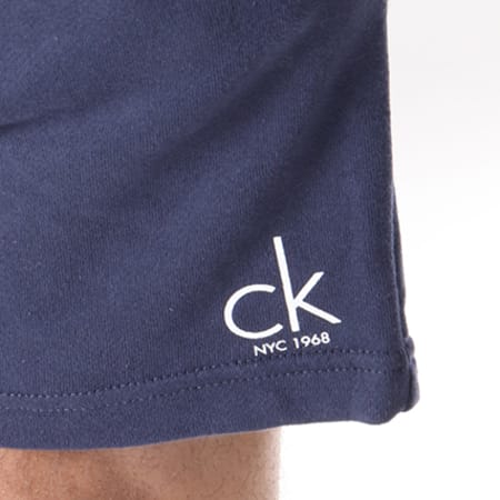 Calvin Klein - Short Jogging Terry 0183 Bleu Marine