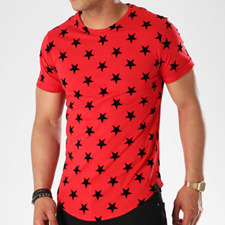 Uniplay - Tee Shirt Oversize 7241-V11 Rouge