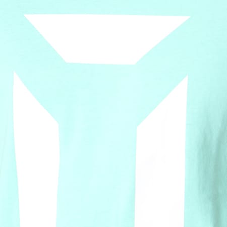 Unkut - Tee Shirt Oversize Dark Vert Pastel Blanc
