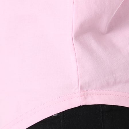 Unkut - Tee Shirt Oversize Dark Rose Blanc