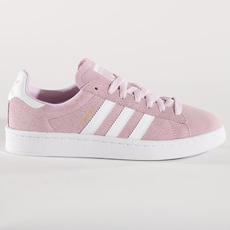 Adidas Originals - Baskets Femme Campus CQ2943 Aero Pink Footwear White 