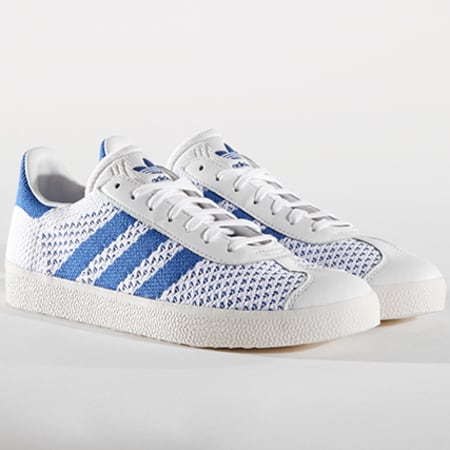 Adidas Originals - Baskets Gazelle PK CQ2790 Footwear White Hi Res Blue Core White