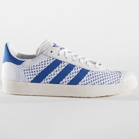 Adidas Originals - Baskets Gazelle PK CQ2790 Footwear White Hi Res Blue Core White
