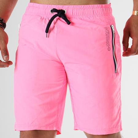 Geographical Norway - Short De Bain Quasweet Rose Fluo