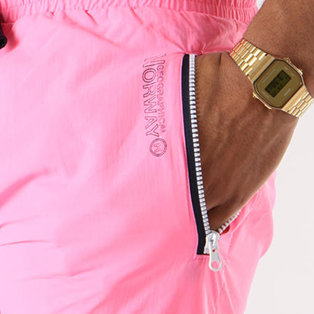 Geographical Norway - Short De Bain Quasweet Rose Fluo