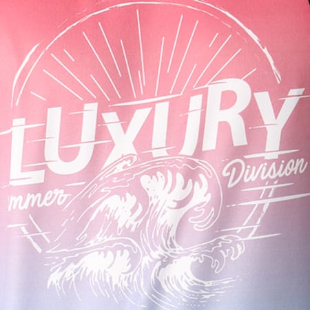 Luxury Lovers - Débardeur Summer Dégradé Rose Bleu