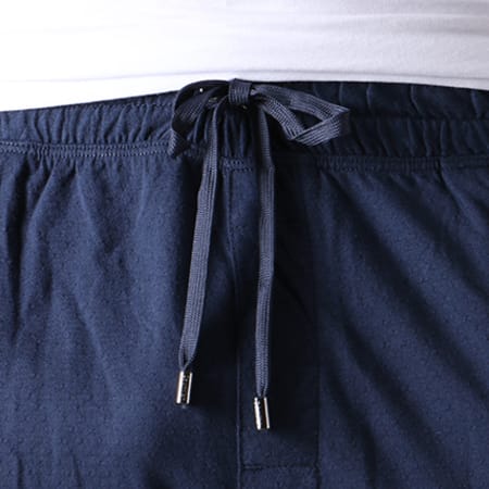 Calvin Klein - Pantalon Pyjama Jogger NM1528E Bleu Marine Blanc