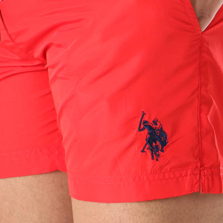 US Polo ASSN - Short De Bain Lien Rouge