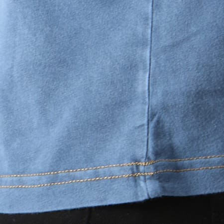 Zelda - Tee Shirt Fake Denim Bleu Clair