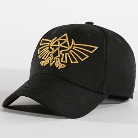 Zelda - Casquette Gold Logo Noir Doré