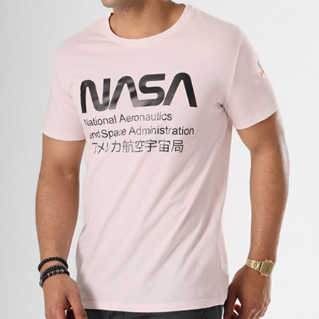 NASA - Tee Shirt Admin Rose Pale