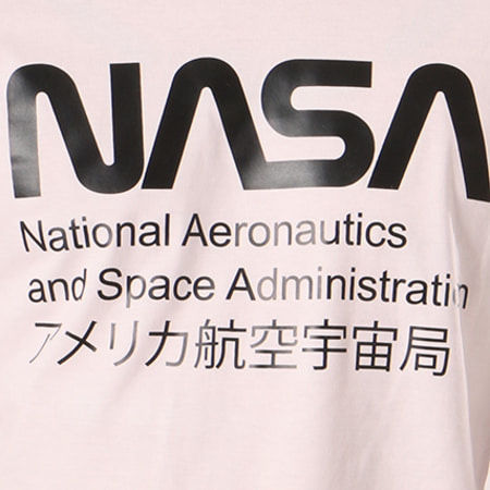 NASA - Tee Shirt Admin Rose Pale