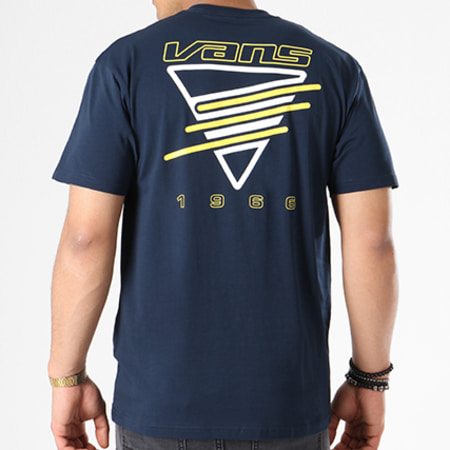 Vans - Tee Shirt Neon Triangle A3HEY Bleu Marine