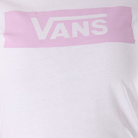 Vans - Tee Shirt Femme Ring Tangle A3JE2RIM Blanc Lila