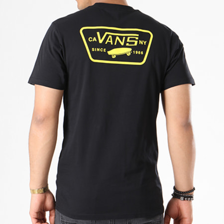 Vans - Tee Shirt Full Patch A3H5KRKG Noir Jaune