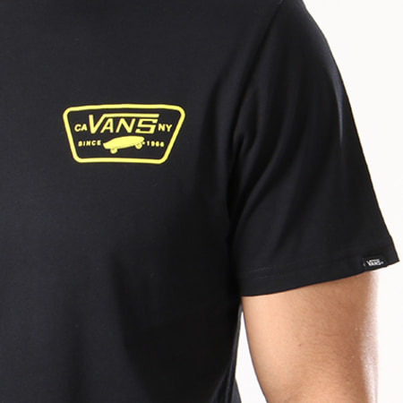 Vans - Tee Shirt Full Patch A3H5KRKG Noir Jaune