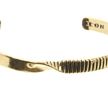 Icon Brand - Bracelet Corduro Cuff Doré