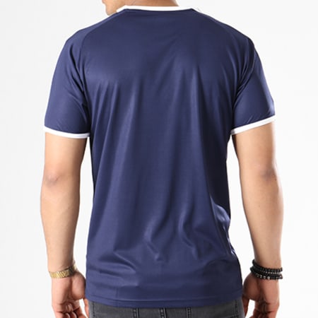 Puma - Tee Shirt Liga Jersey 703417 Bleu Marine Blanc