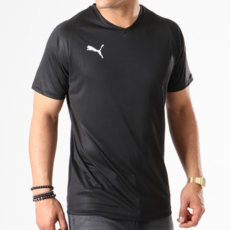 Puma - Tee Shirt Liga Jersey Core 703509 03 Noir