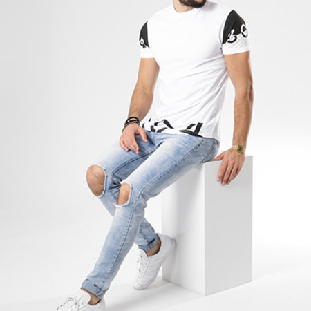 304 Clothing - Tee Shirt Elite Blanc Noir