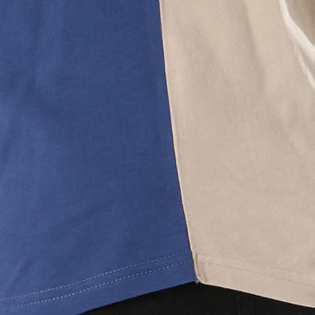 304 Clothing - Tee Shirt Idiom Bleu Marine Beige Bordeaux