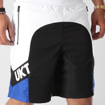 Unkut - Short Jogging Sharp Noir Blanc Bleu Roi