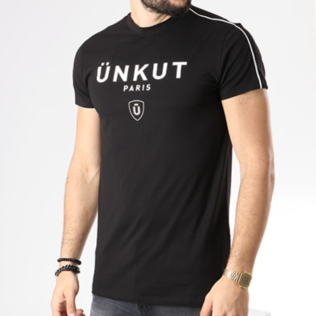 Unkut - Tee Shirt Link Noir Blanc
