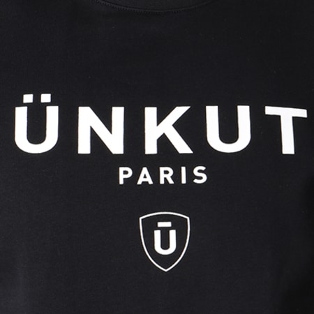 Unkut - Sweat Crewneck Link Noir Blanc