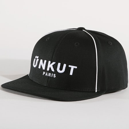 Unkut - Casquette Snapback Link Noir Blanc