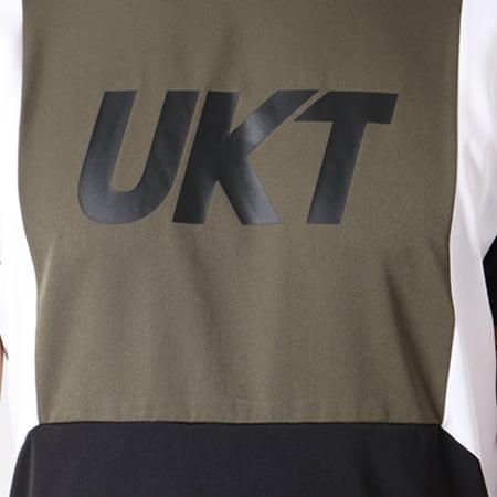 Unkut - Tee Shirt Feel Vert Kaki Noir 