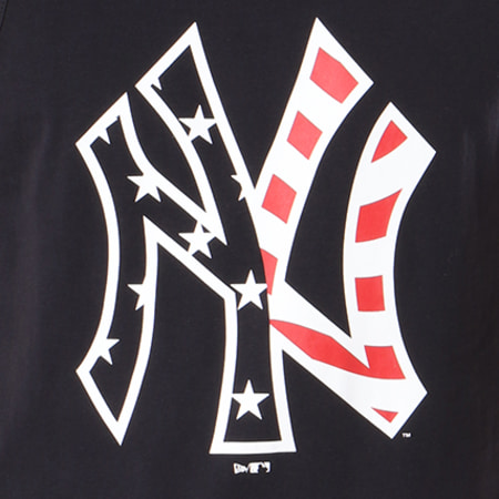 New Era - Débardeur Logo New York Yankees 11569441 Bleu Marine Blanc Rouge