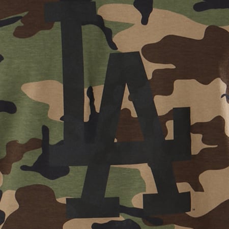 New Era - Débardeur Los Angeles Dodgers Logo 11569442 Vert Kaki Camouflage